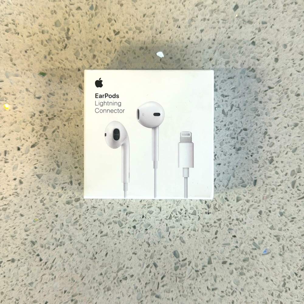 Apple EarPods, headphones with lightning connector brand new still in the box.